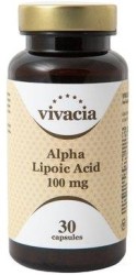 Альфа Липоевая кислота Vivacia, Vivacia (Вивация) капс. 100 мг №30 Alpha lipoic acid